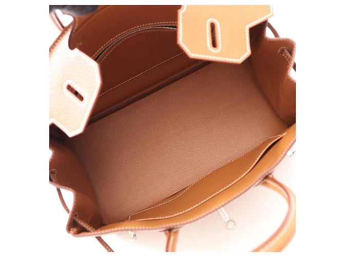 Hermès Birkin 30 Togo Pelle Marrone - vista 3