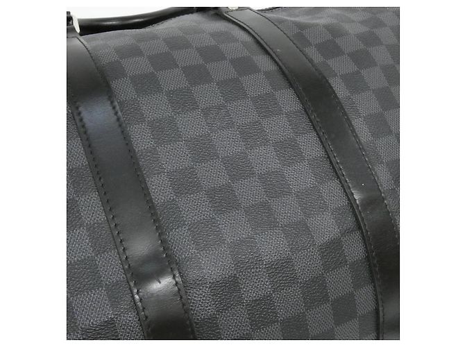 Louis Vuitton Keepall Bandouliere Damier Graphite Boston Bag - vue 4