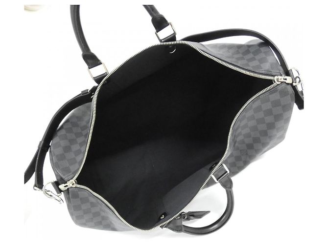 Louis Vuitton Keepall Bandouliere Damier Graphite Boston Bag - vue 8