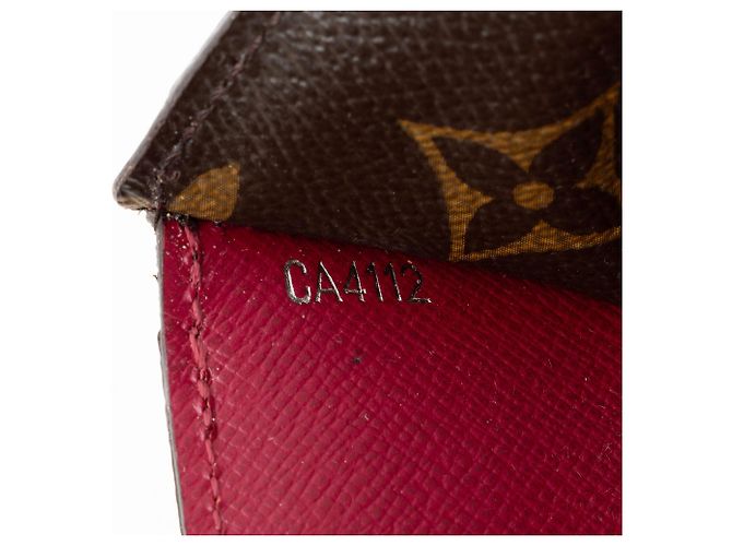 Portafoglio compatto Marie-Lou in tela Monogram Louis Vuitton - vista 4