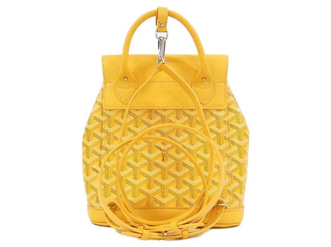 Goyard Alpin Mini Coated Canvas Backpack - view 2