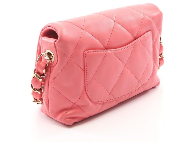 Borsa a tracolla Chanel Matelassé in pelle d'agnello - vista 2