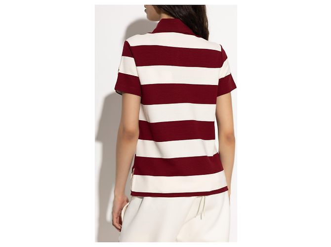 Moncler Logo Polo Rot - Ansicht 2