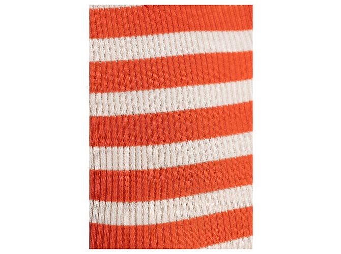 Polo corto de rayas naranja Dolce & Gabbana - vista 3