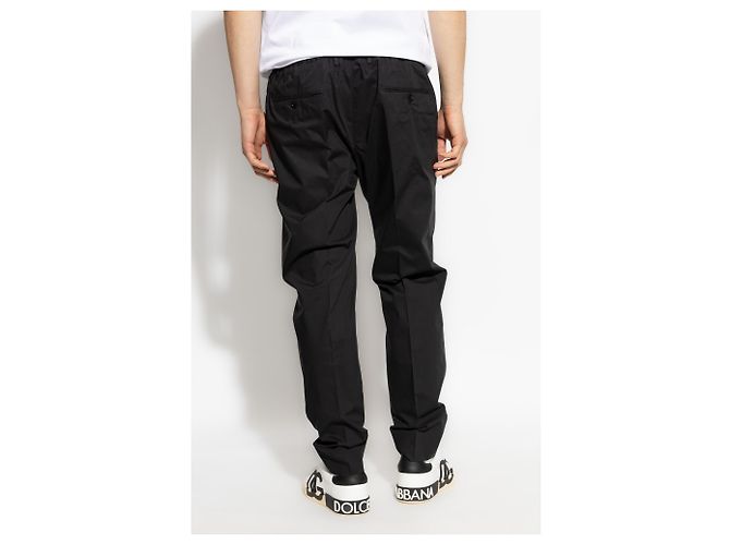 Dolce & Gabbana Baumwollhose mit Bügelfalte - Ansicht 2