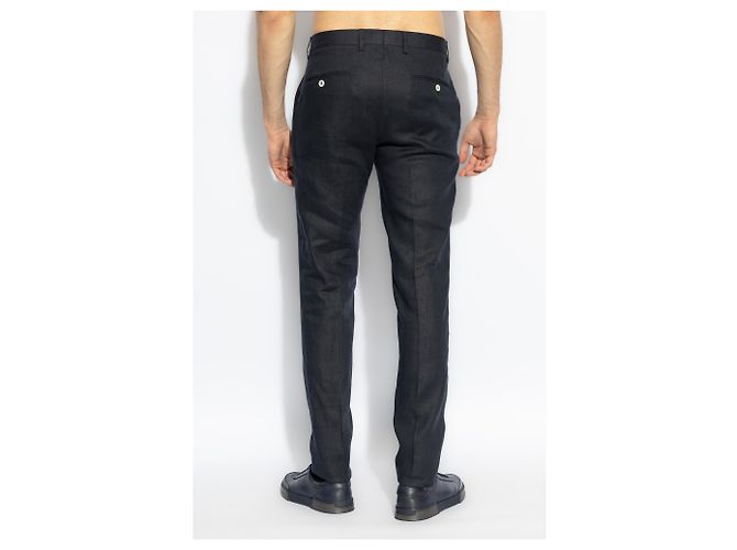 Dolce & Gabbana Plissierte Leinenhose - Ansicht 2