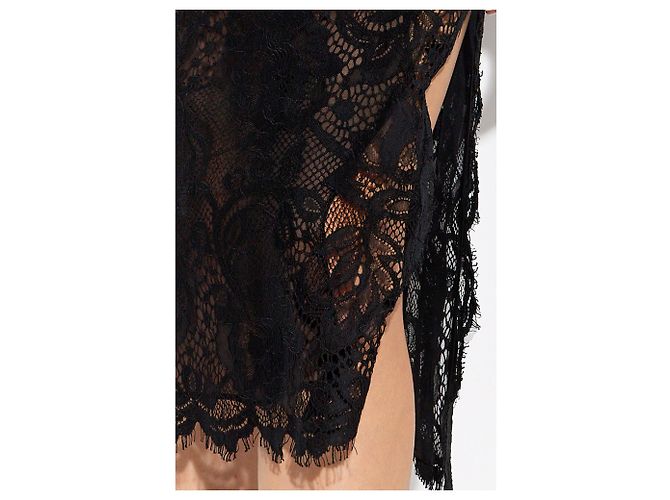 Dolce & Gabbana Schwarzes Spitzenkleid - Ansicht 3