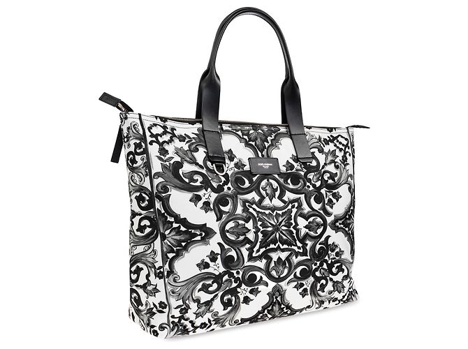 Dolce & Gabbana Borsa shopper con stampa 'Majolica' - vista 2