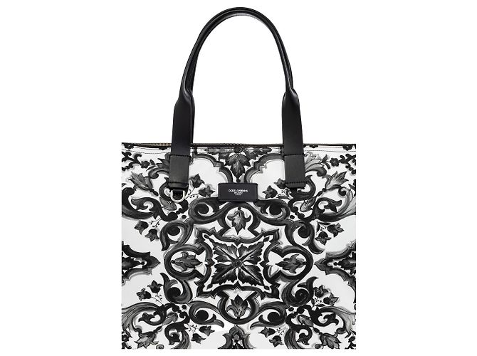 Dolce & Gabbana Borsa shopper con stampa 'Majolica' - vista 4