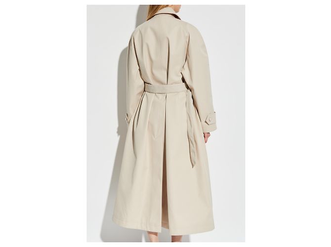 Abrigo cruzado beige Dolce & Gabbana - vista 2
