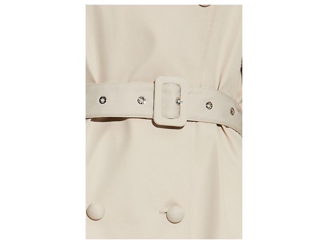 Abrigo cruzado beige Dolce & Gabbana - vista 3
