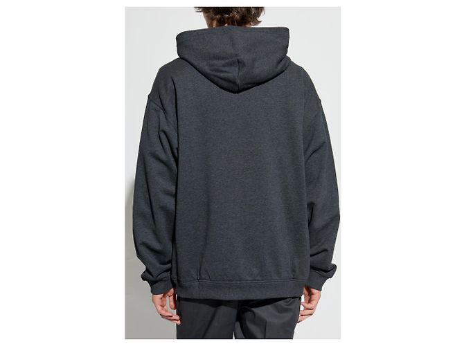 Dolce & Gabbana Hoodie aus Baumwolle in Grau - Ansicht 2