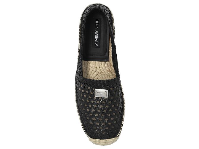 Dolce & Gabbana Espadrilles with logo appliqué - view 4