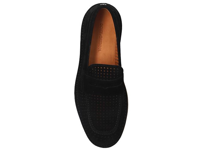 Dolce & Gabbana Scarpe in camoscio tipo loafers - vista 4