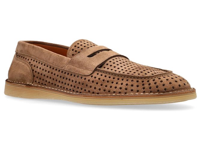 Dolce & Gabbana Scarpe in camoscio tipo loafers - vista 2