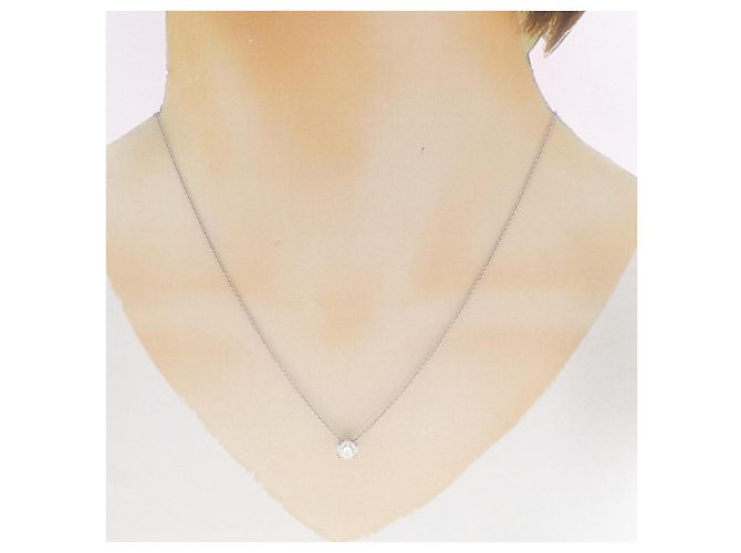 Collana Harry Winston in platino e diamanti - vista 6