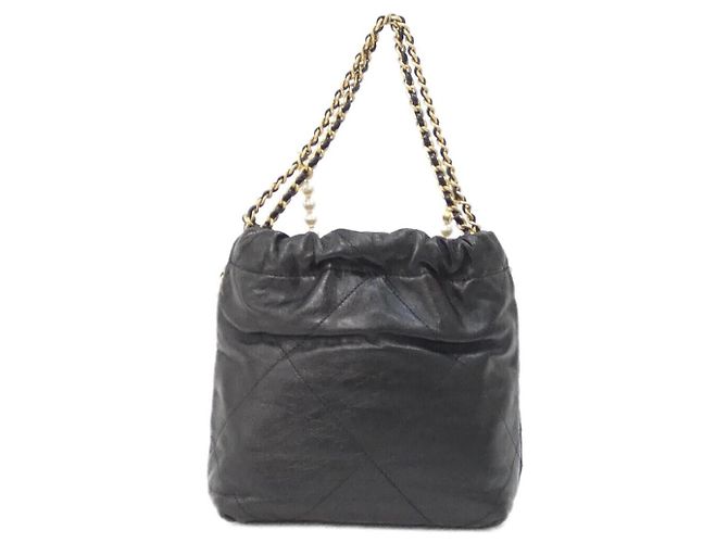 Borsa a tracolla Chanel 22 Line in vitello - vista 2