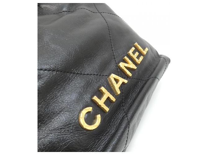 Borsa a tracolla Chanel 22 Line in vitello - vista 5
