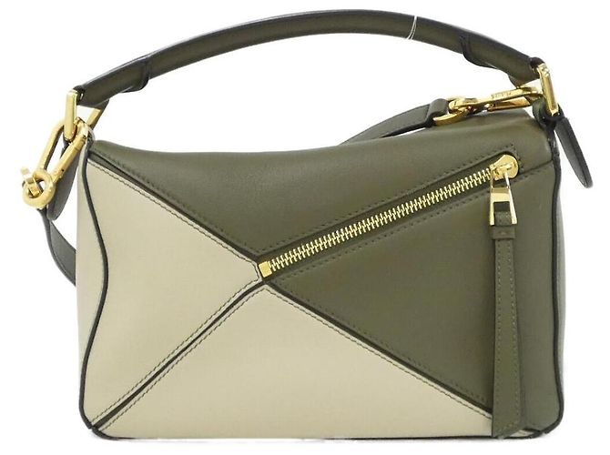 Borsa Loewe Puzzle Small in pelle di vitello - vista 2