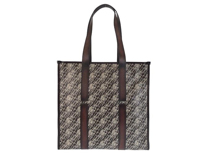 Borsa tote 2way Berluti Toile Marbeuf Calligraphy - vista 2