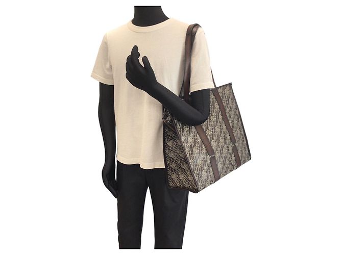 Borsa tote 2way Berluti Toile Marbeuf Calligraphy - vista 7