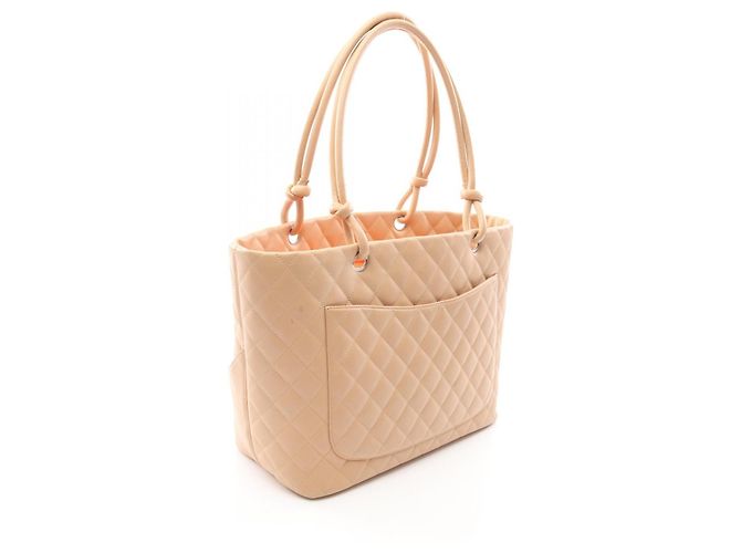 CHANEL Cambon Line Leder Tote Bag - Ansicht 2