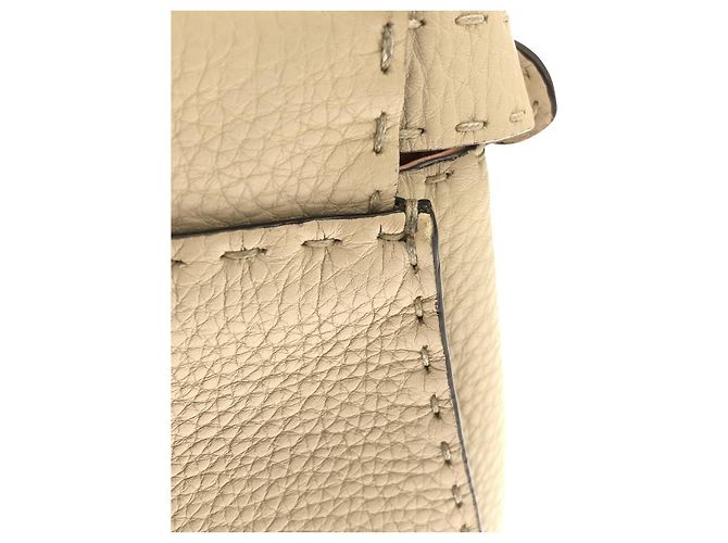Borsa Fendi Selleria Peekaboo in vitello - vista 5