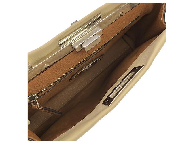 Borsa Fendi Selleria Peekaboo in vitello - vista 7