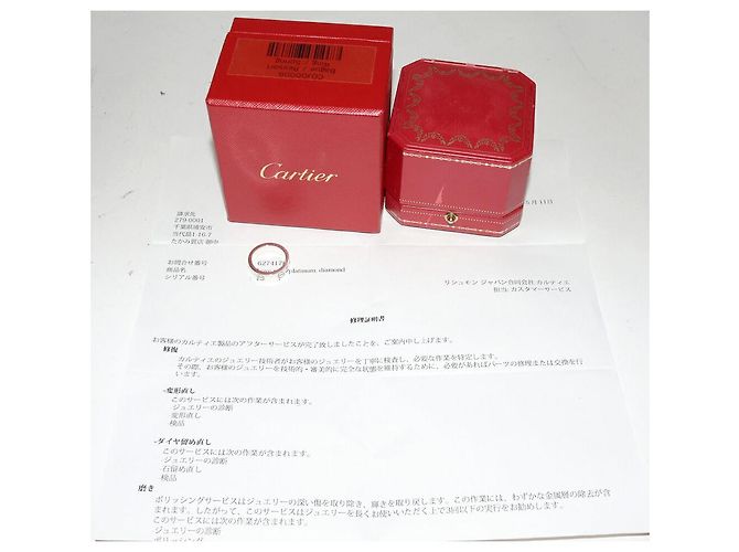 Cartier Love Ring Pt950 Diamantring Größe 49 - Ansicht 3