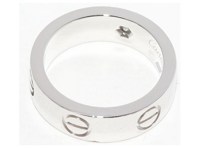 Cartier Love Ring Pt950 Diamantring Größe 49 - Ansicht 4