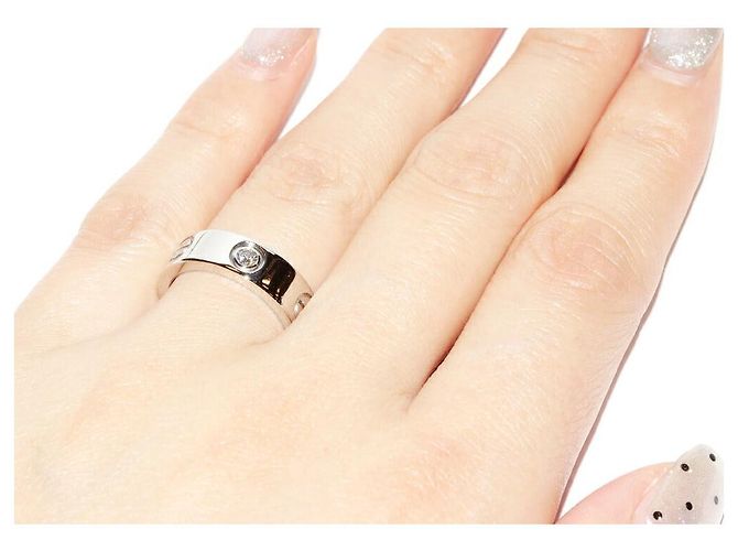 Cartier Love Ring Pt950 Diamantring Größe 49 - Ansicht 6
