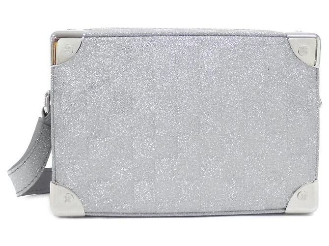 Borsa a tracolla Louis Vuitton Damier Glitter Mini Soft Trunk - vista 2