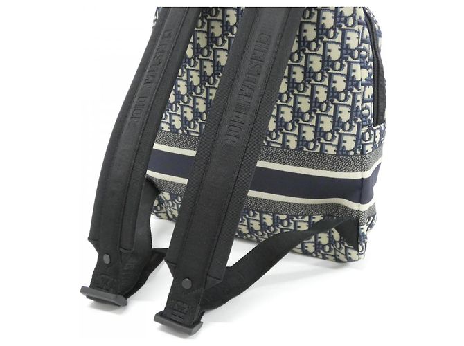 Christian Dior Dior Oblique Canvas Backpack - view 7