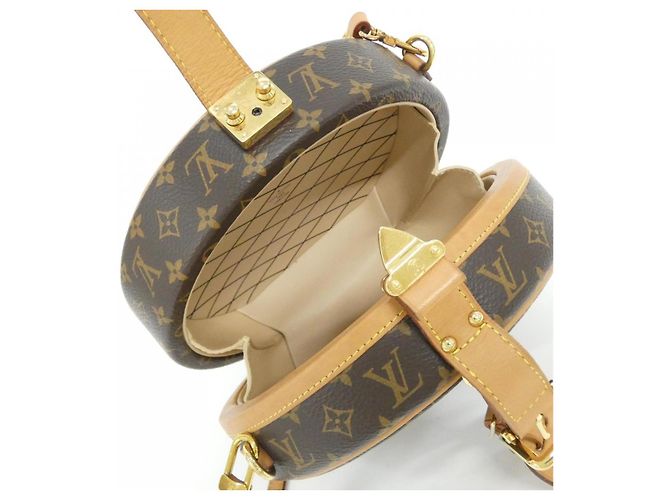 Borsa a tracolla Louis Vuitton Petite Boite Chapeau Monogram - vista 7