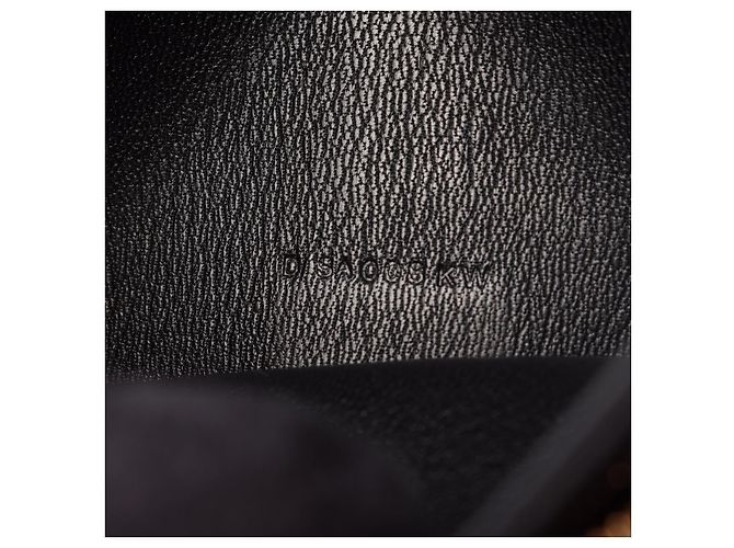 Béarn Hermès Cartera larga Hermes Bearn Soufflet de Alligator brillante - vista 6