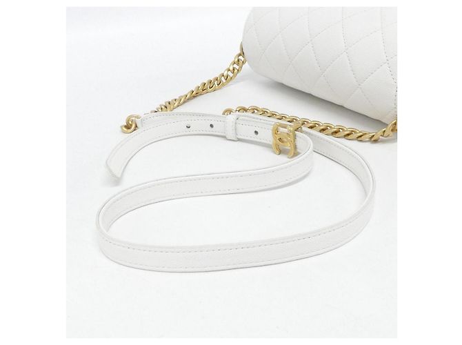 Borsa a tracolla Chanel in pelle Caviar - vista 5