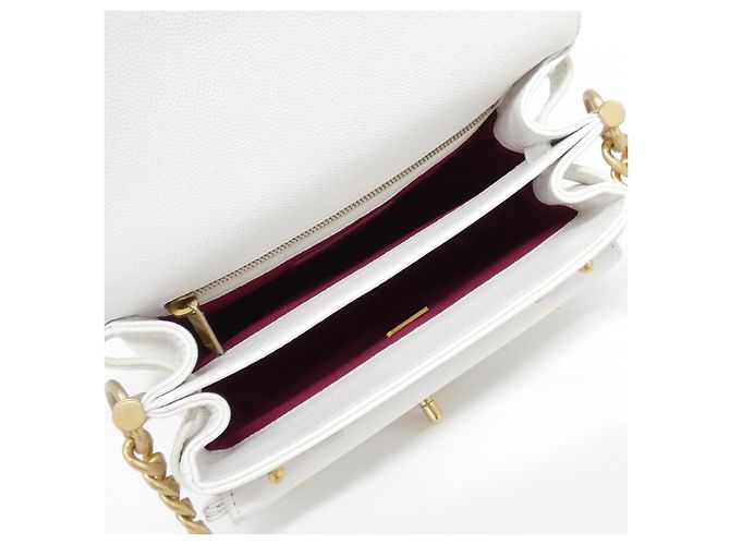 Borsa a tracolla Chanel in pelle Caviar - vista 6