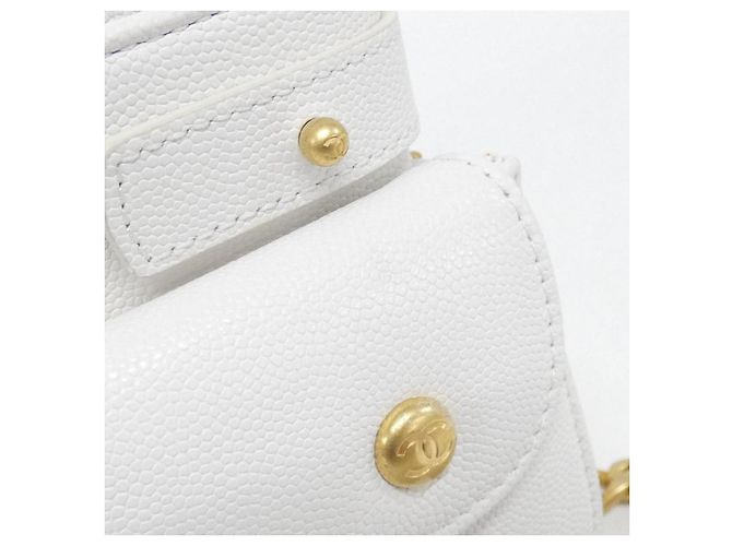 Borsa a tracolla Chanel in pelle Caviar - vista 7