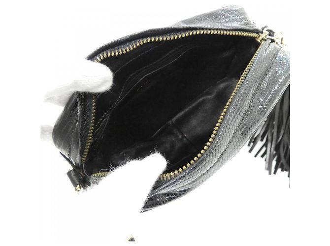 Chanel Schultertasche aus Echteidechse - Ansicht 9