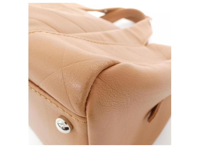 Borsa Boston Chanel in pelle di vitello - vista 3