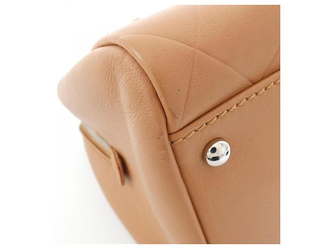 Borsa Boston Chanel in pelle di vitello - vista 4