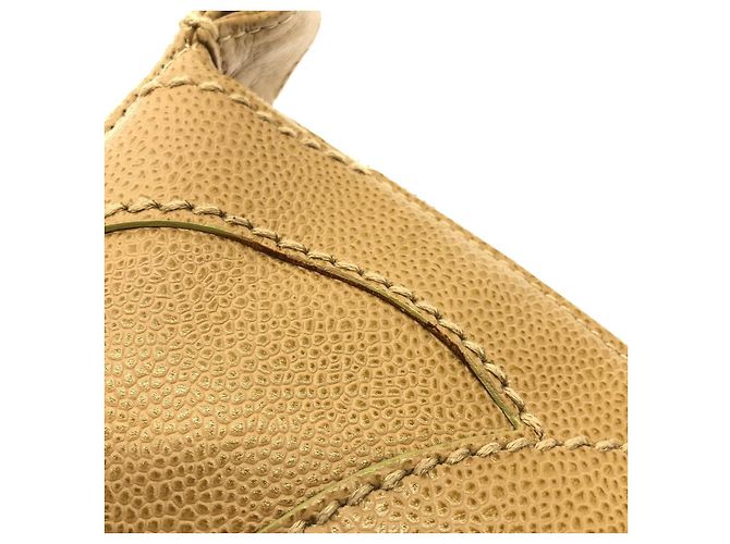 Borsa a tracolla Chanel in pelle Caviar - vista 4