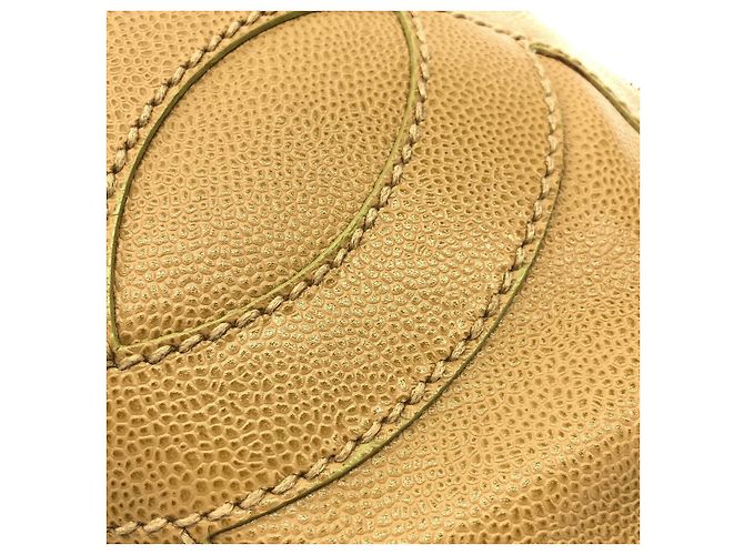 Borsa a tracolla Chanel in pelle Caviar - vista 5