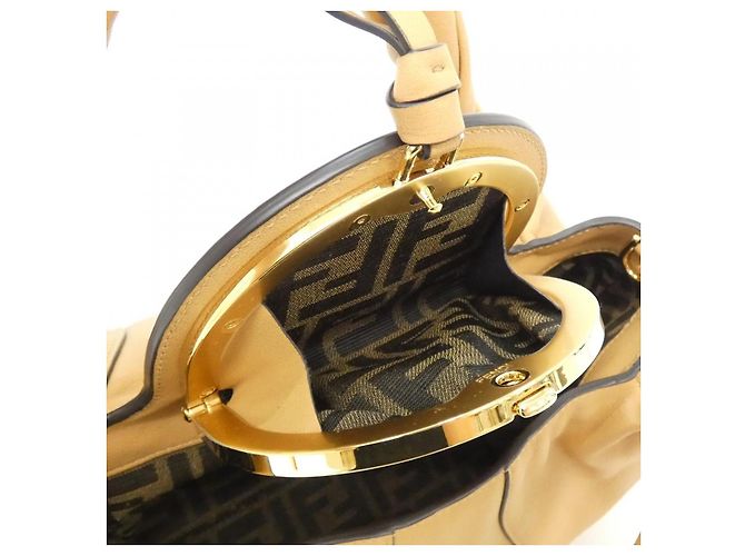 Borsa a spalla Fendi Spy Small in vitello - vista 7