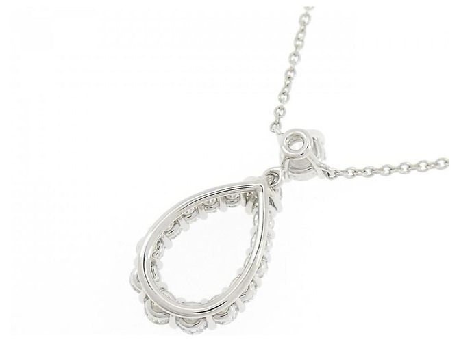 Collana Harry Winston Loop Extra Large in platino e diamanti - vista 4