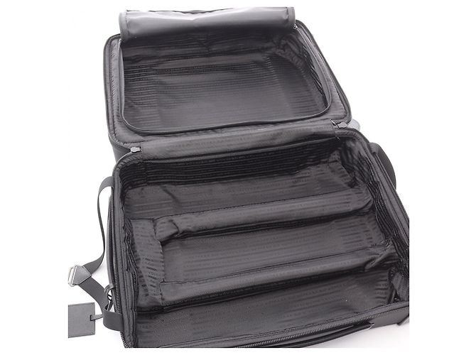Mala de Viagem Trolley PRADA em Nylon e Couro Saffiano - vista 3