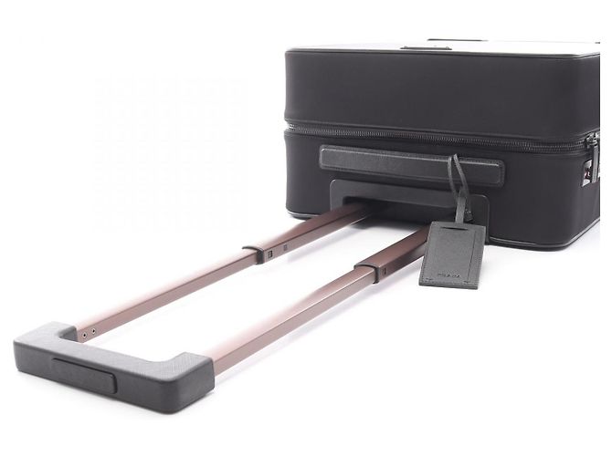 Mala de Viagem Trolley PRADA em Nylon e Couro Saffiano - vista 5