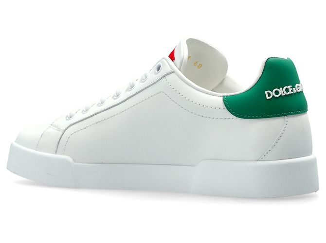 Dolce & Gabbana Sneaker aus Leder Weiß - Ansicht 3