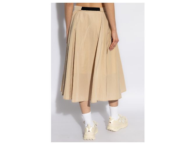 Falda plisada Moncler beige - vista 2