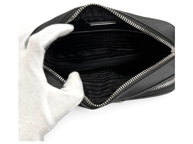 Borsa a tracolla Prada Saffiano - vista 6